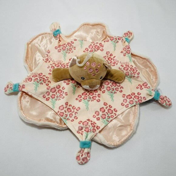 Mary Meyer Little Leopard Plush Security Blanket Lovey Blankie Toy Infant Baby - Picture 3 of 12